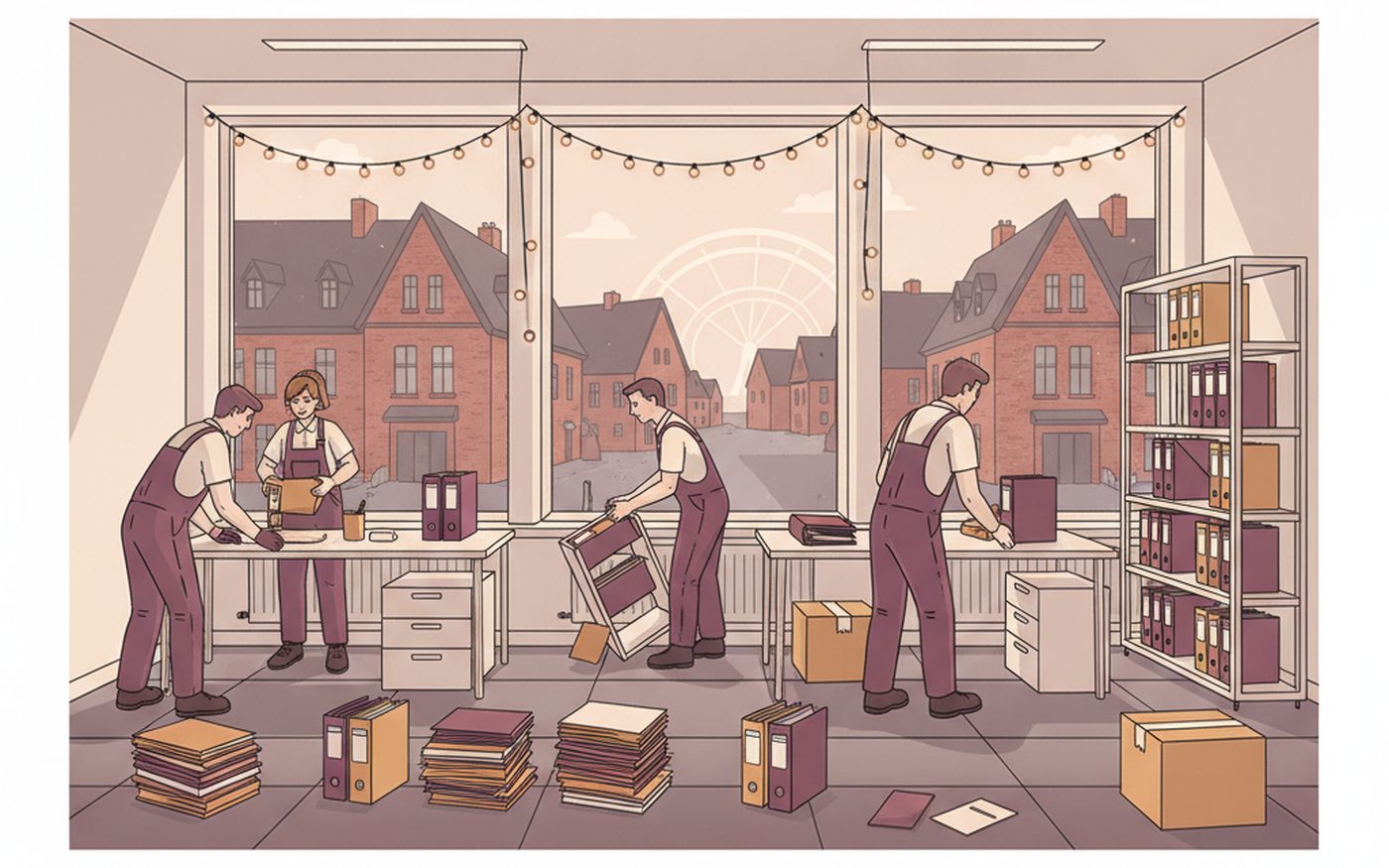 Büroentrümpelung Herne – unser Team bei der Arbeit in Herne